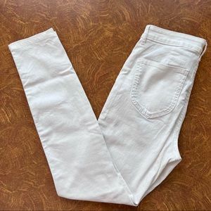 H&M White Skinny Jeans